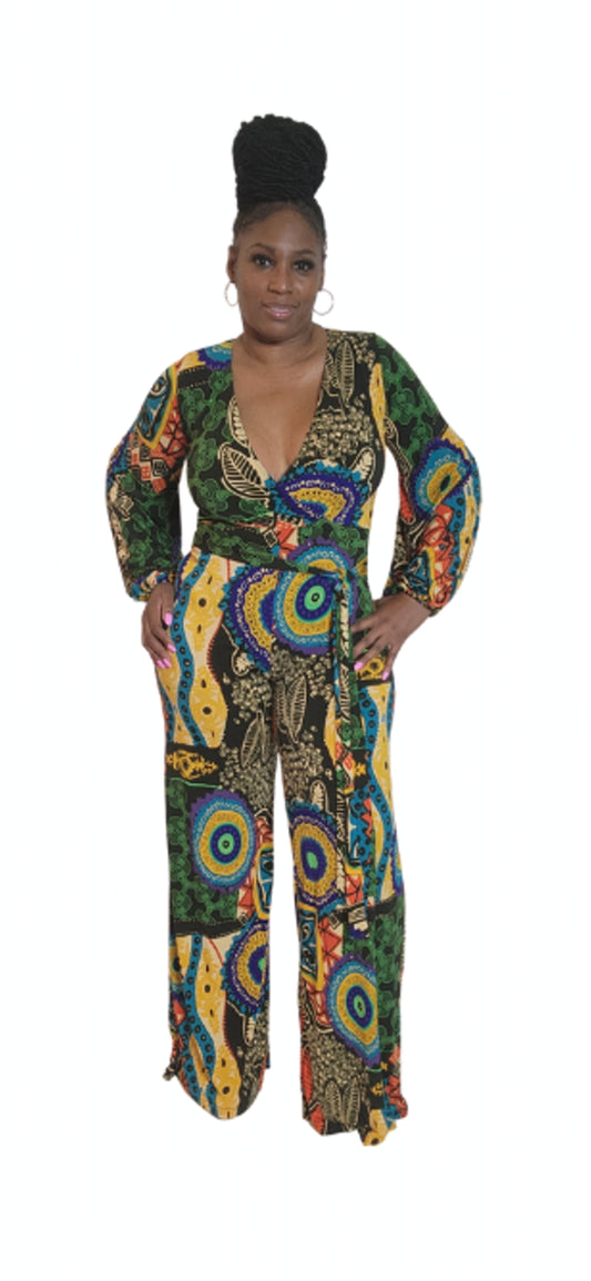 BRING THE FUNK JUMPSUIT (model is wearing a medium)