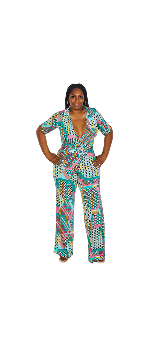 Cosmic Jumpsuit - (model is wearing a medium)