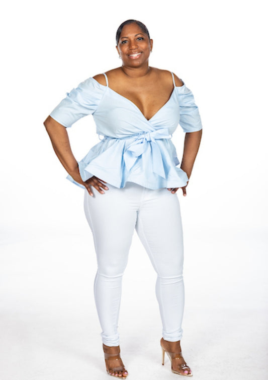 Babe Doll Top-(model is wearing a large)