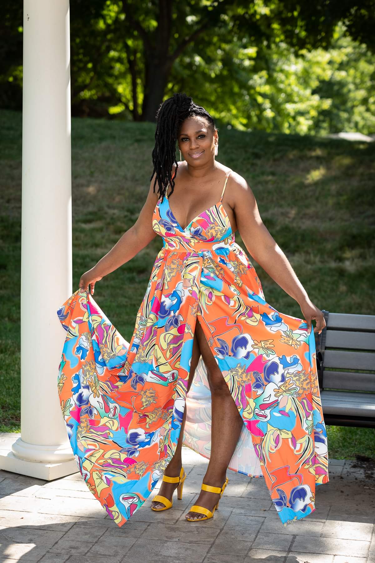Orange Crush (model is wearing a large)