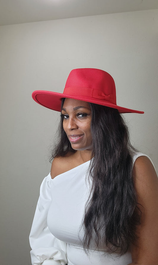 Mavern Red Fedora