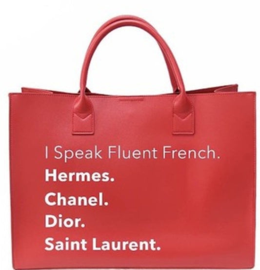 The French Boss Tote-Red